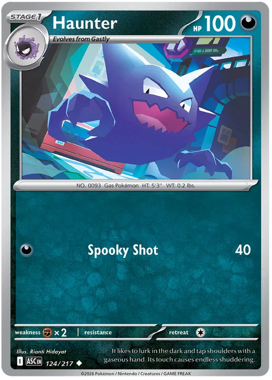 Haunter (124/217) - Ascended Heroes