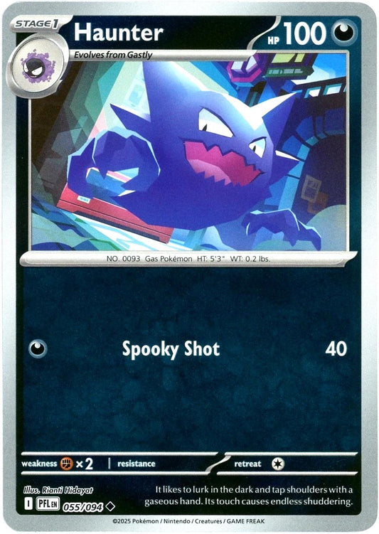 Haunter Reverse Holo (055/094) - Phantasmal Flames