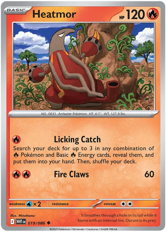 Heatmor (019/086) - White Flare