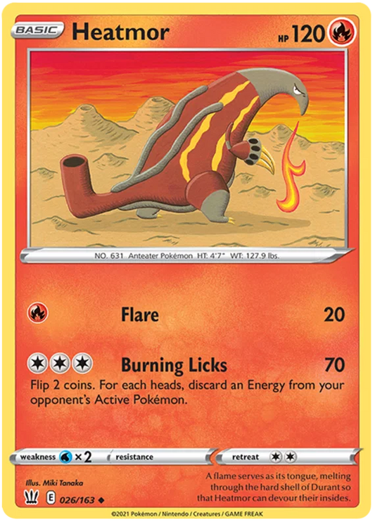 Heatmor (026/163) - Battle Styles