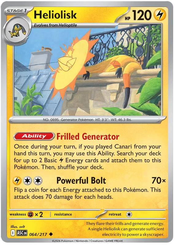 Heliolisk (064/217) - Ascended Heroes