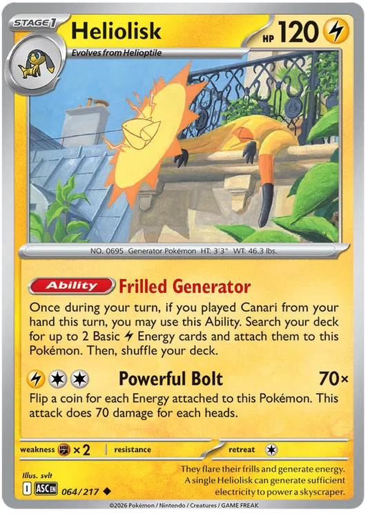 Heliolisk (064/217) - Ascended Heroes