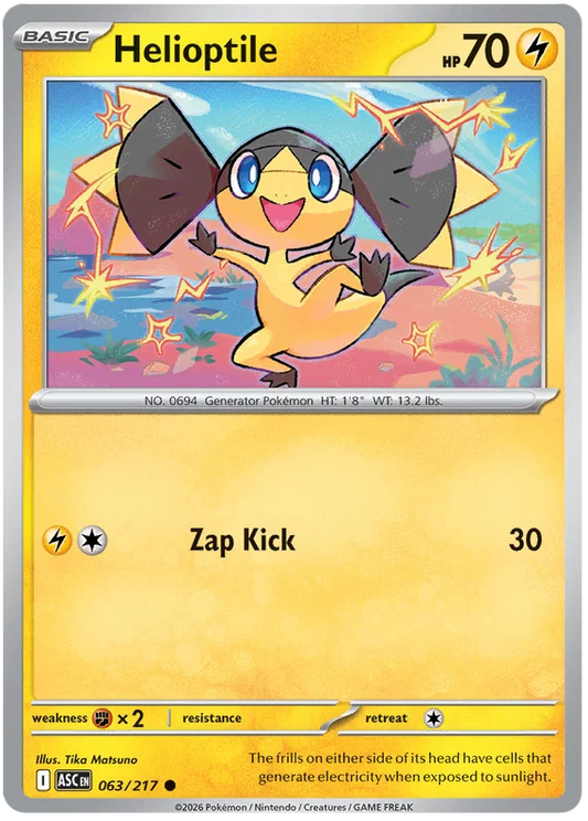 Helioptile (063/217) - Ascended Heroes