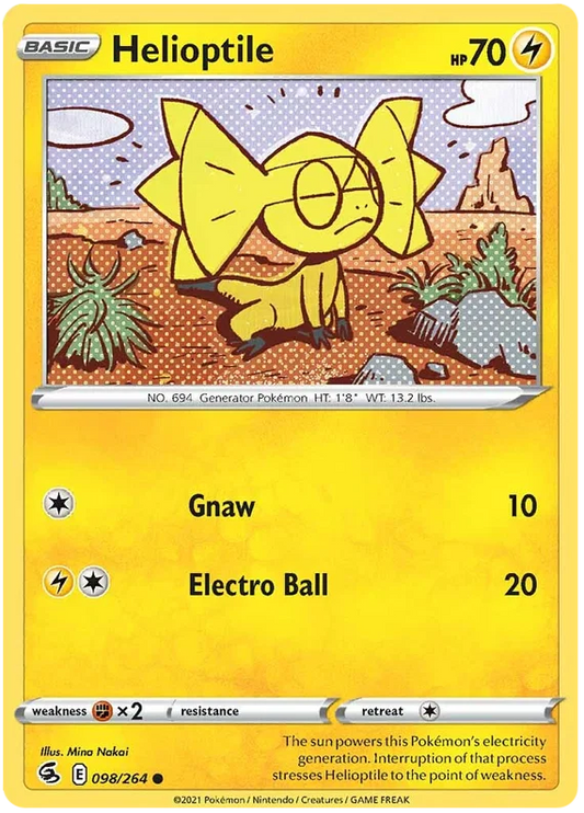 Helioptile (098/264) - Fusion Strike