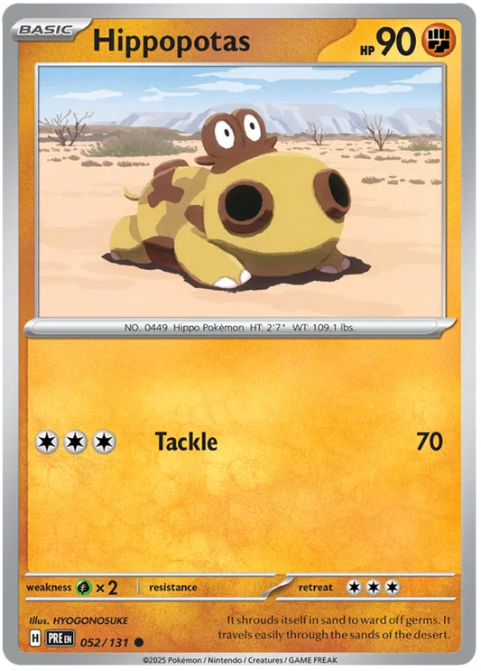 Hippopotas (052/131) - Prismatic Evolutions