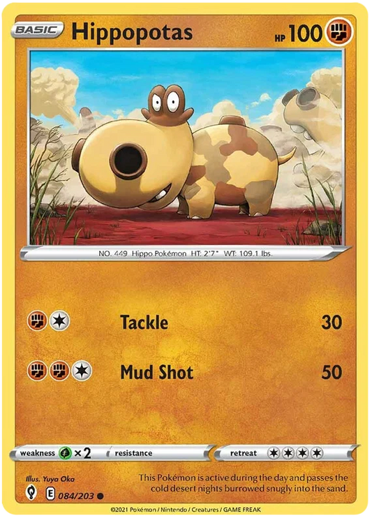 Hippopotas (084/203) - Evolving Skies