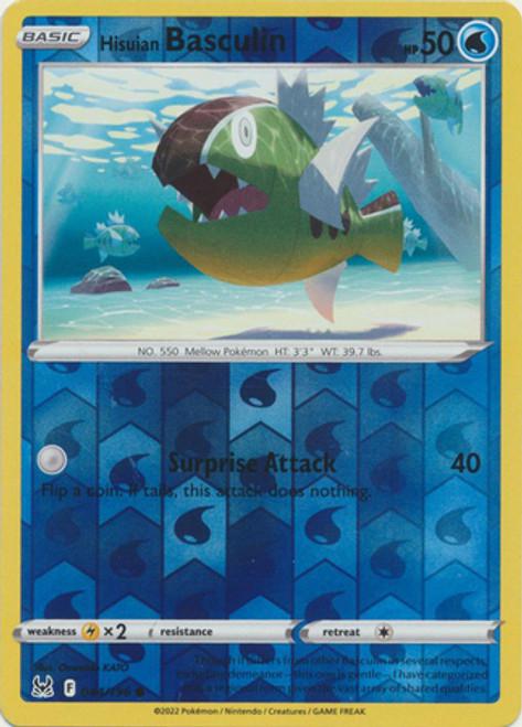 Hisuian Basculin Reverse Holo (044/196) - Lost Origin