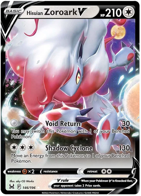 Hisuian Zoroark V (146/196) - Lost Origin