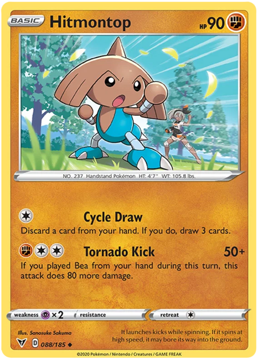 Hitmontop (088/185) - Vivid Voltage