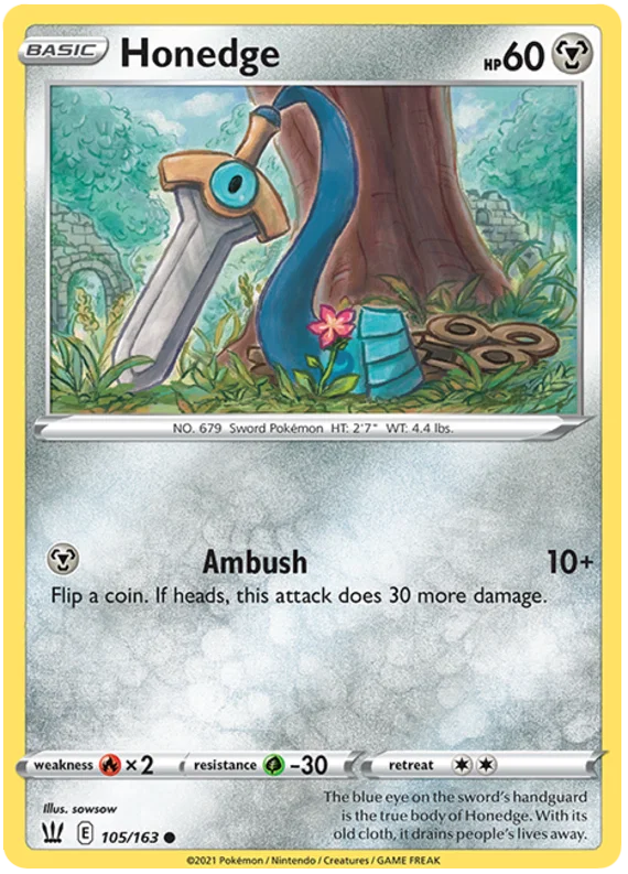Honedge (105/163) - Battle Styles