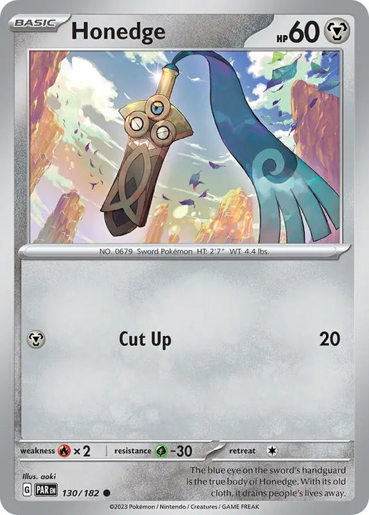 Honedge (130/182) - Paradox Rift