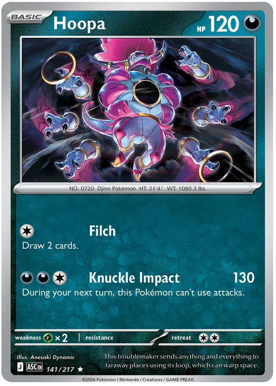 Hoopa [Holo] (141/217) - Ascended Heroes