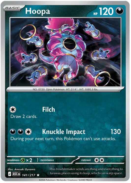Hoopa [Holo] (141/217) - Ascended Heroes