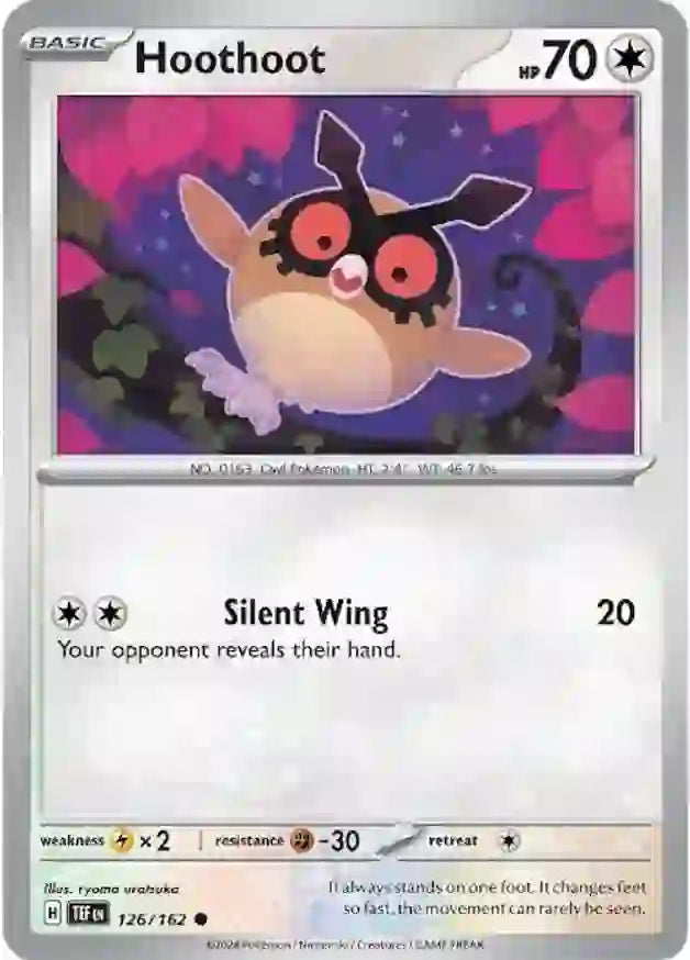 Hoothoot (126/162) - Temporal Forces