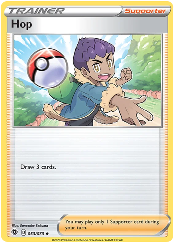 Hop [Reverse Holo] (053/073) - Champion's Path