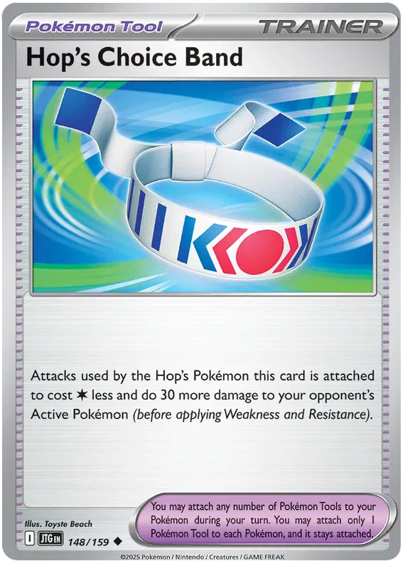 Hop's Choice Band [Reverse Holo] (148/159) - Journey Together