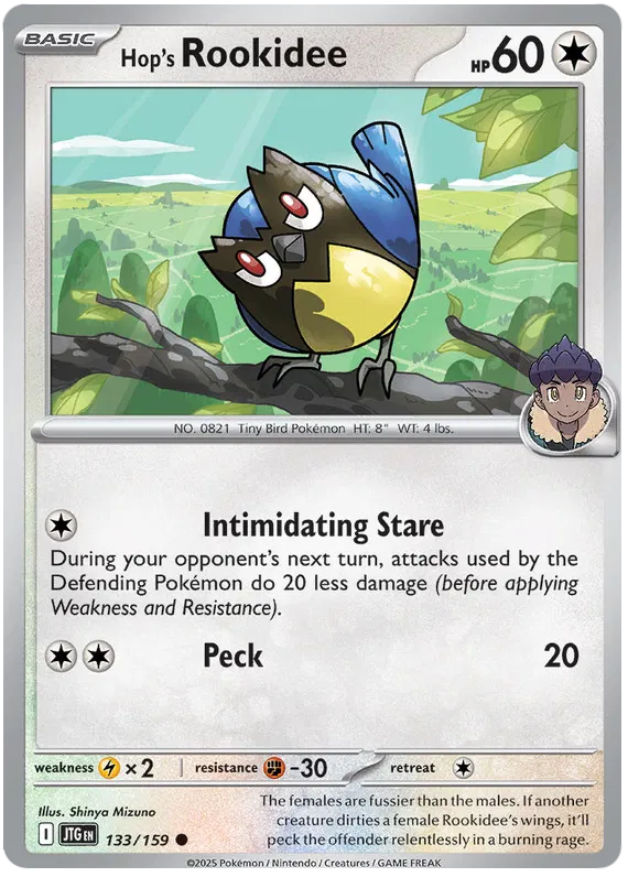 Hop's Rookidee [Reverse Holo] (133/159) - Journey Together