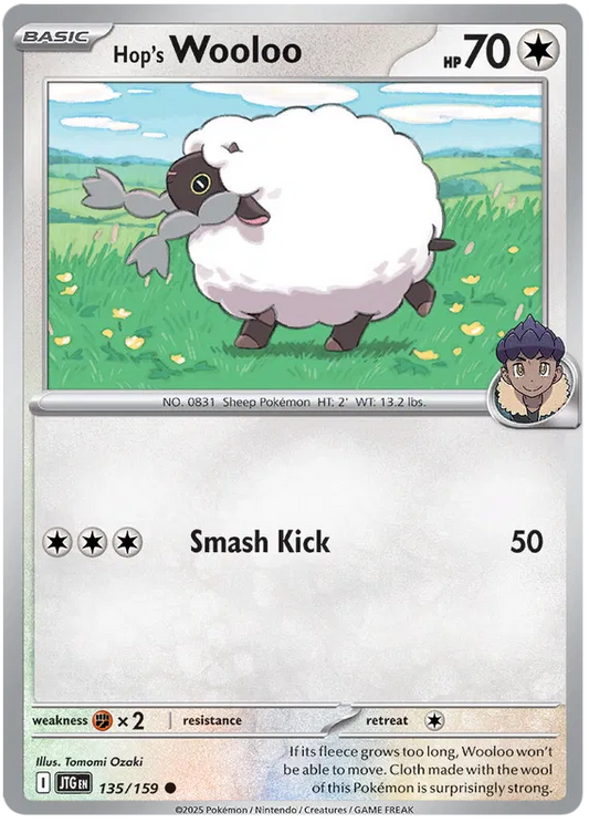 Hop's Wooloo (135/159) - Journey Together