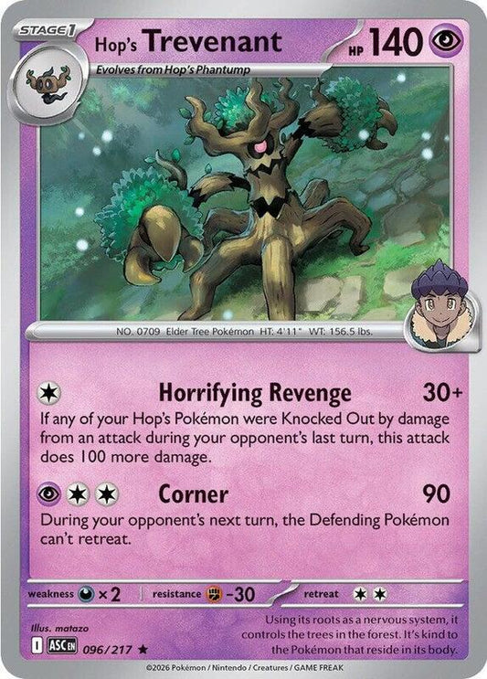 Hop's Trevenant [Holo] (096/217) - Ascended Heroes