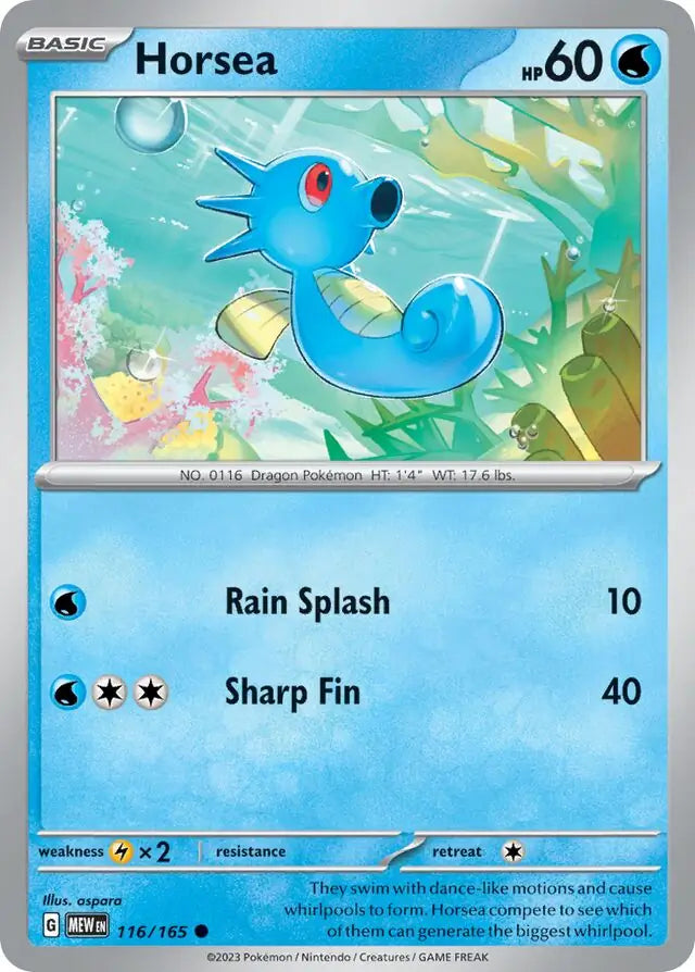 Horsea (116/165) - 151