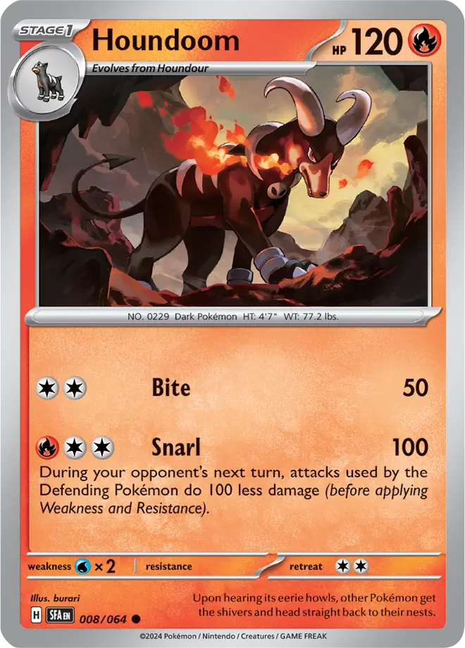Houndoom (008/064) - Shrouded Fable
