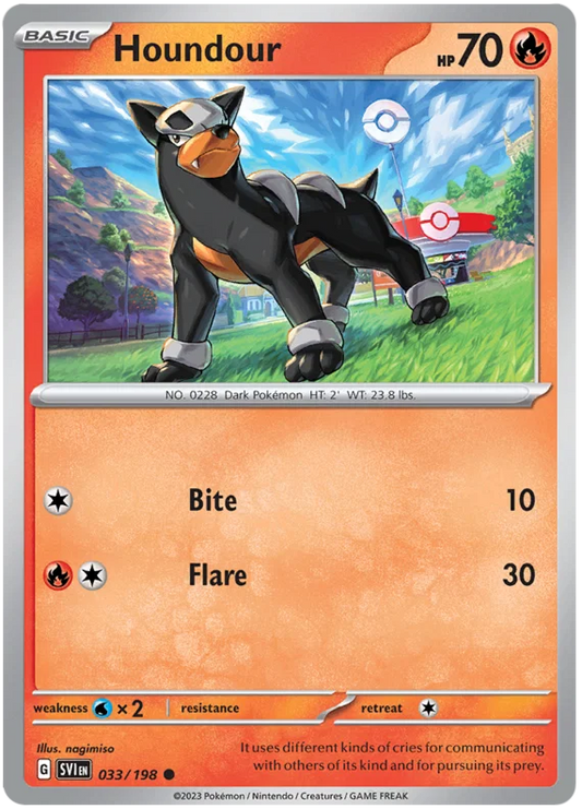 Houndour (033/198) - Scarlet & Violet
