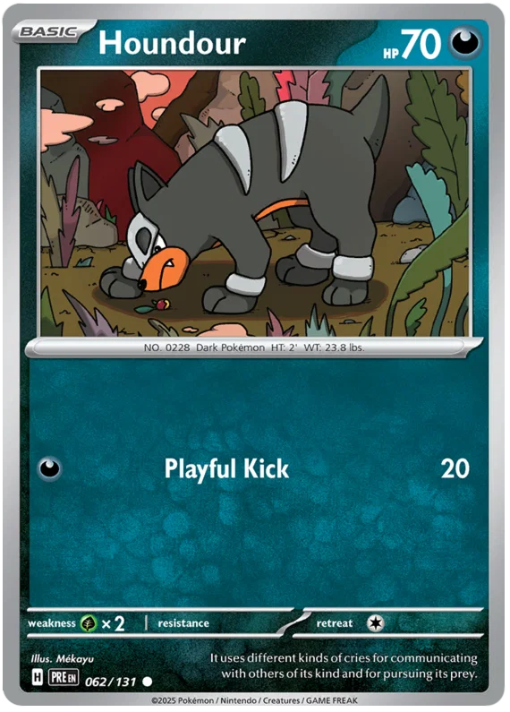 Houndour (062/131) - Prismatic Evolutions