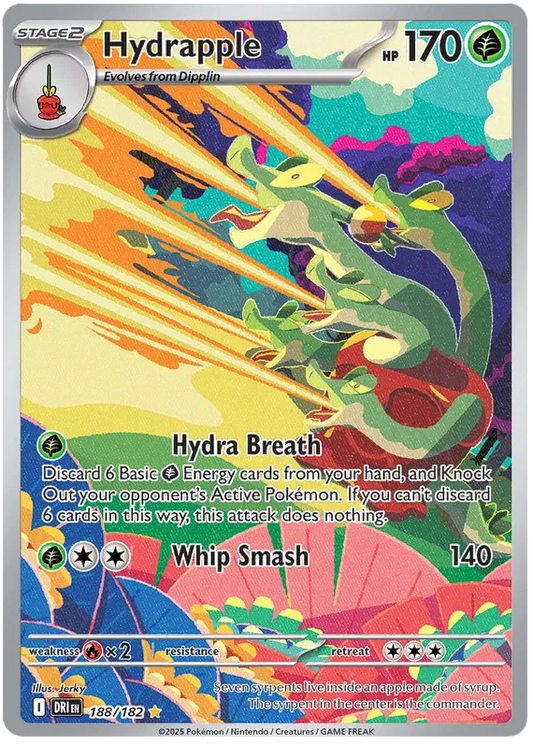 Hydrapple (188/182) Illustration Rare - Destined Rivals