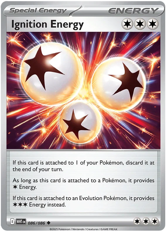Ignition Energy (086/086) - White Flare