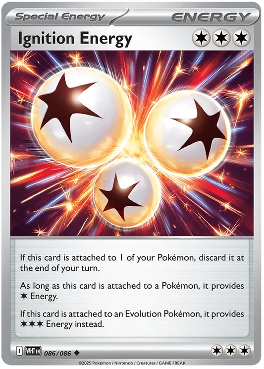 Ignition Energy (086/086) - White Flare