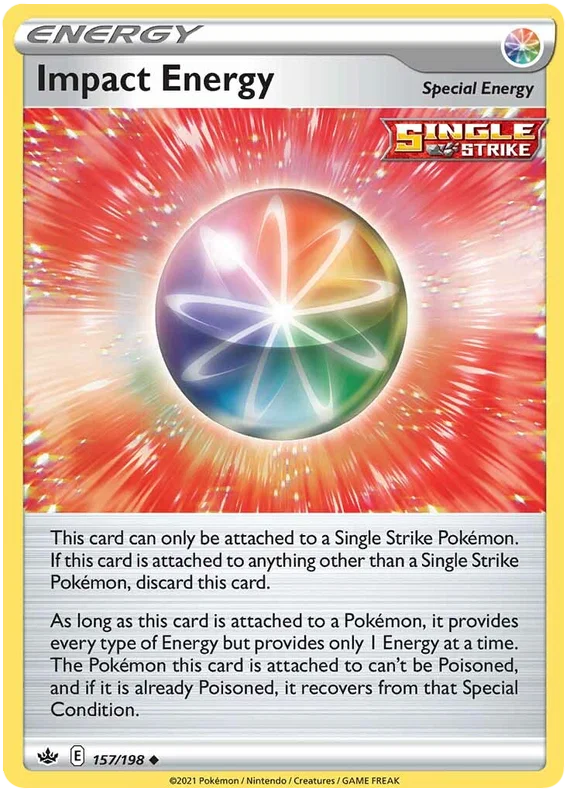 Impact Energy [Reverse Holo] (157/198) - Chilling Reign