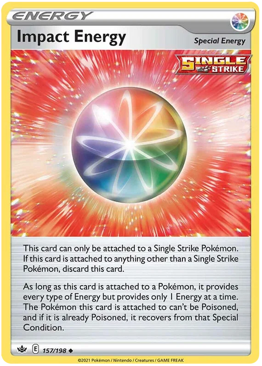 Impact Energy (157/198) - Chilling Reign