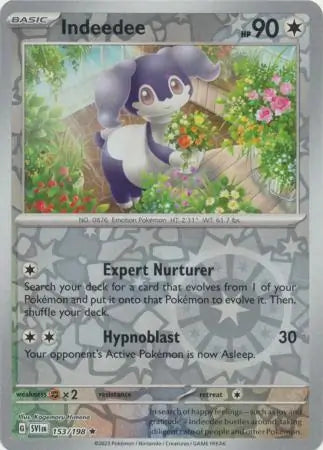 Indeedee Reverse Holo (153/198) - Scarlet & Violet