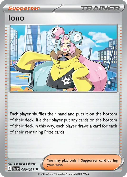 Iono (080/091) - Paldean Fates
