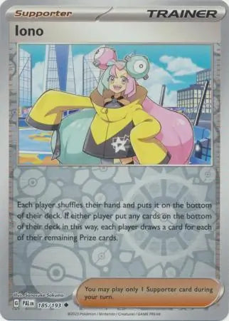 Iono Reverse Holo (185/193) - Paldea Evolved