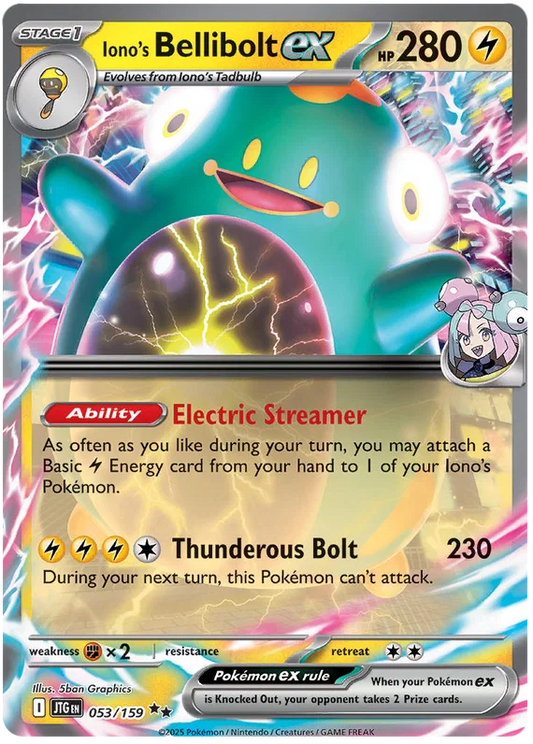 Iono's Bellibolt ex (053/159) - Journey Together