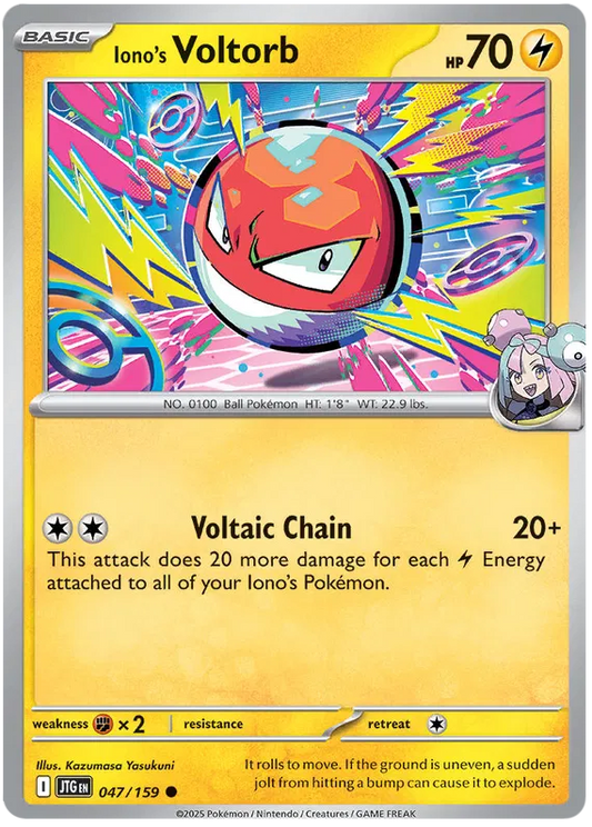 Iono's Voltorb (047/159) - Journey Together