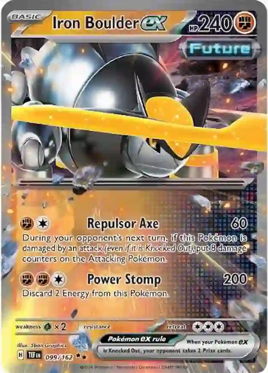 Iron Boulder ex (099/162) - Temporal Forces