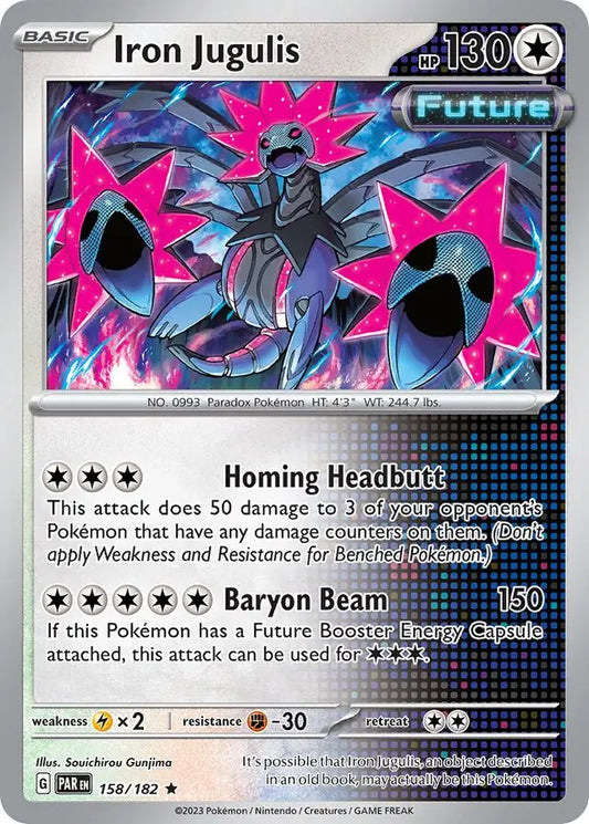 Iron Jugulis Holo (158/182) - Paradox Rift