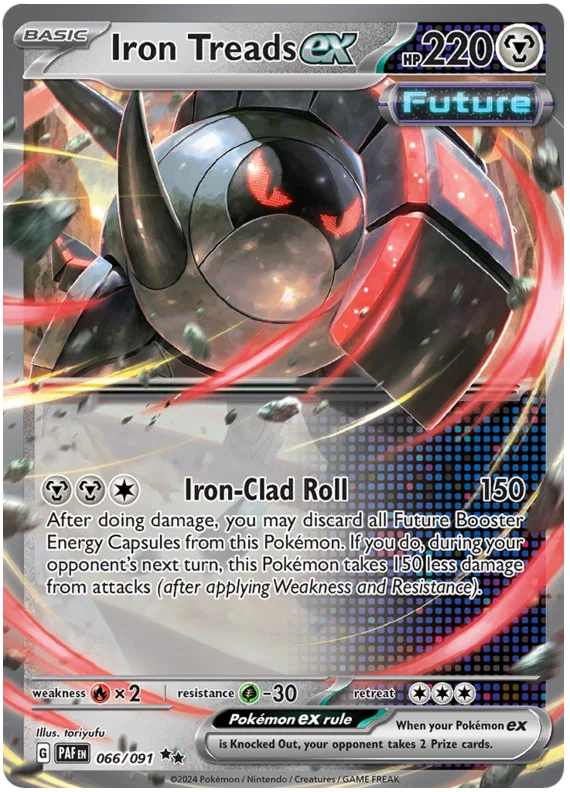 Iron Treads ex (066/091) - Paldean Fates