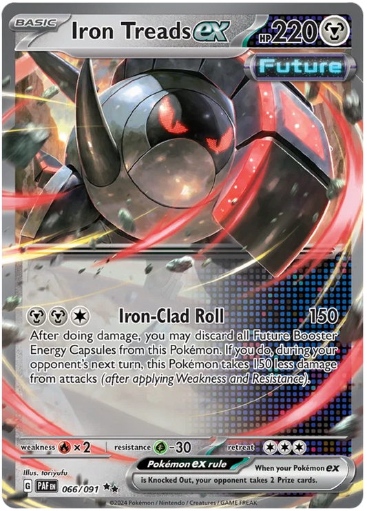 Iron Treads ex (066/091) - Paldean Fates