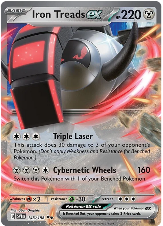 Iron Treads ex (143/198) - Scarlet & Violet
