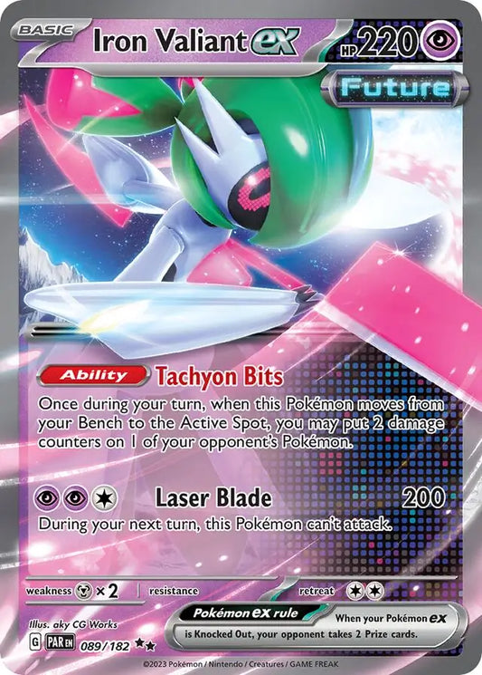 Iron Valiant ex (089/182) - Paradox Rift