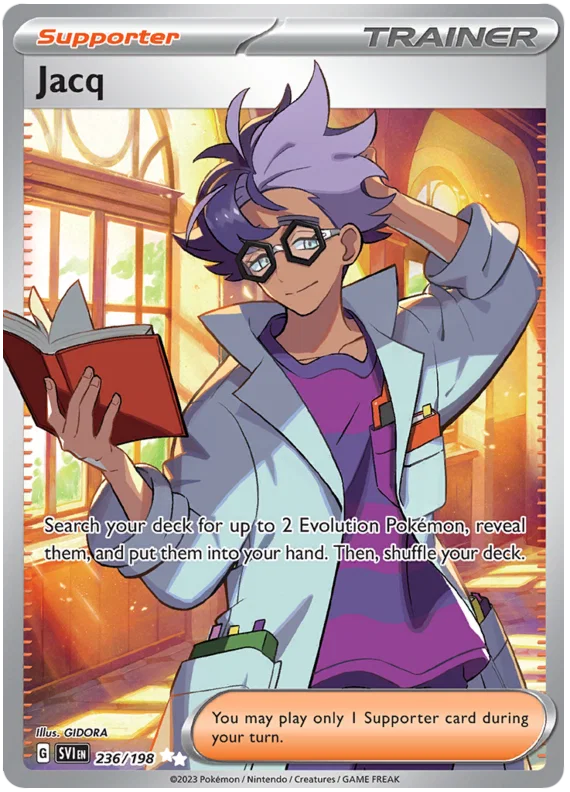 Jacq (236/198) Ultra Rare - Scarlet & Violet