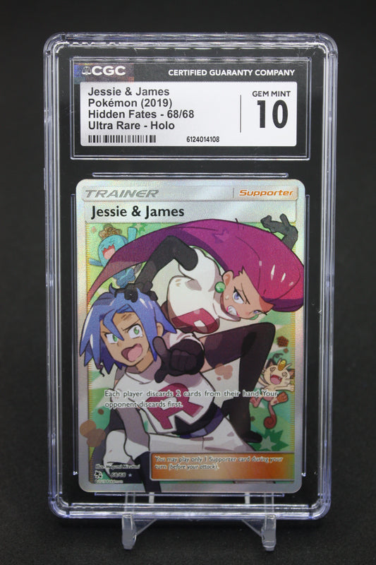 Jessie & James (68/68) - Hidden Fates - CGC 10