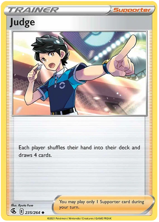 Judge [Reverse Holo] (235/264) - Fusion Strike