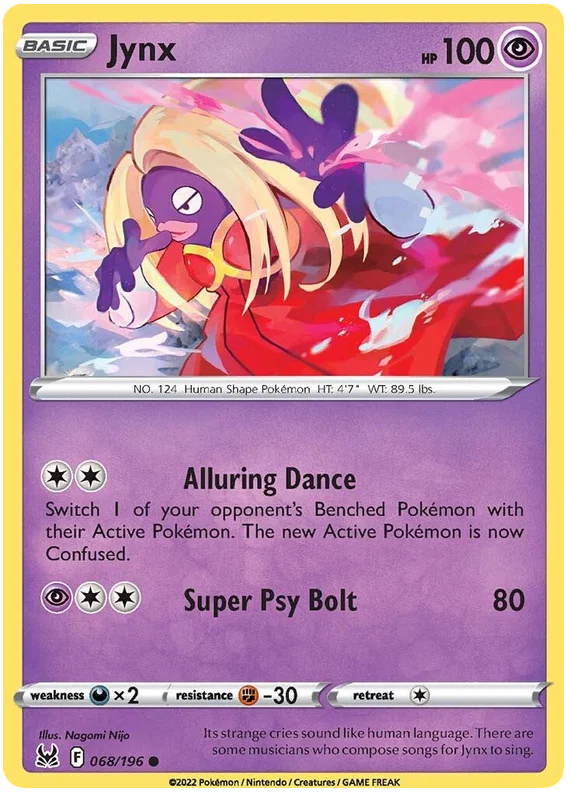Jynx (068/196) - Lost Origin