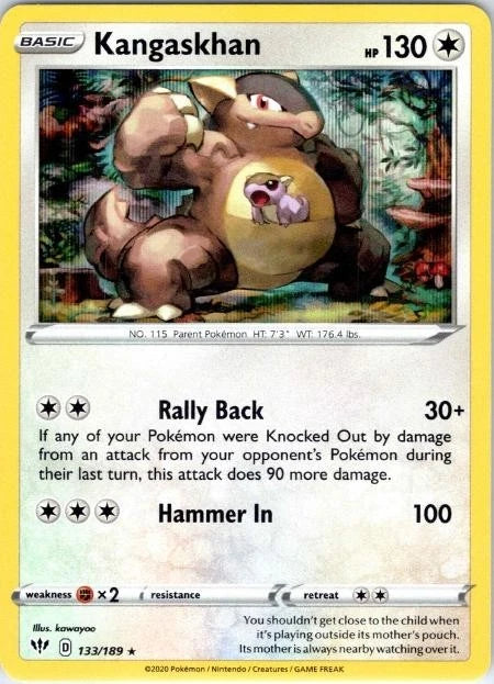 Kangaskhan [Holo] (133/189) - Darkness Ablaze