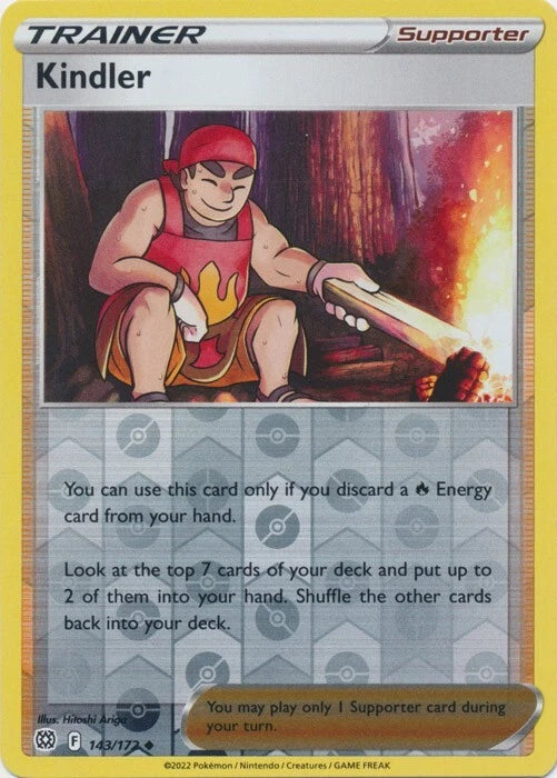 Kindler Reverse Holo (143/172) - Brilliant Stars