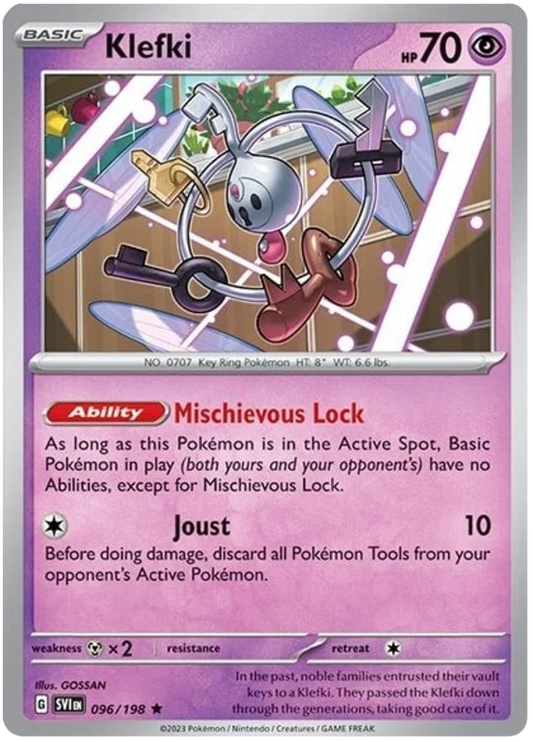 Klefki Holo (096/198) - Scarlet & Violet